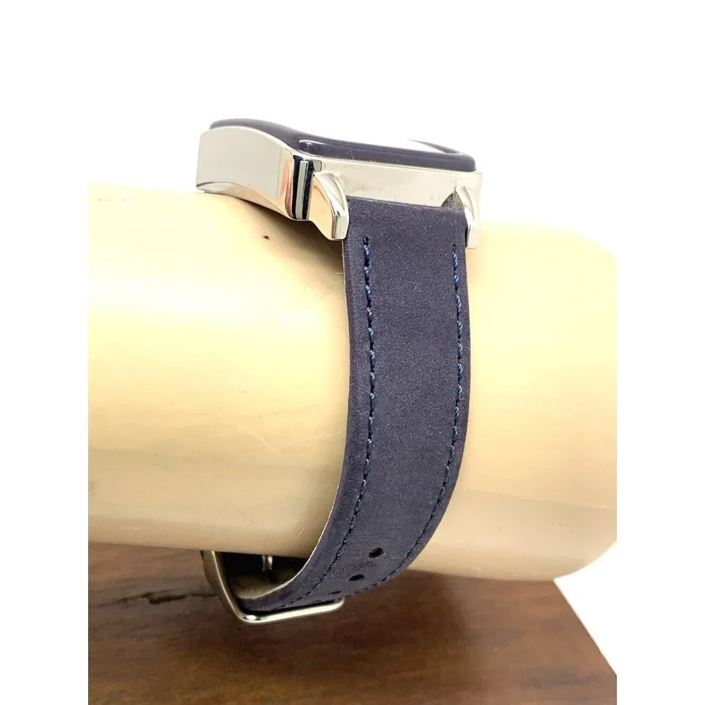 GV2 by Gevril Women's Watch 9260 Swiss Quartz Mother of Pearl Dial Blue Leather